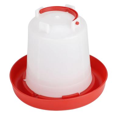 Imagem de Yuecoom Alimentador de frango, bebedor de frango, bebedor automático de frango, equipamento de cultivo de balde (10 peças) (18 cm/3 cm/14 cm)