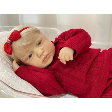 Imagem de Bebê Reborn Realista Respira De Verdade Menina - Ana Dolls