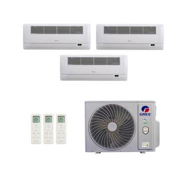 Imagem de Ar-Condicionado Multi Split Inverter R-32 Gree 36.000 (3x Evap Cassete 1 Via 18.000) Quente/Frio 220V