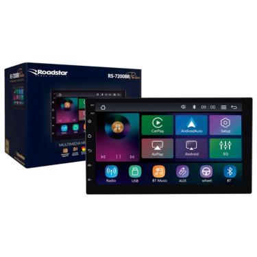 Imagem de Multimídia Mp5 7` Roadstar Pro Line Carplay Sem Fio Rs7200br