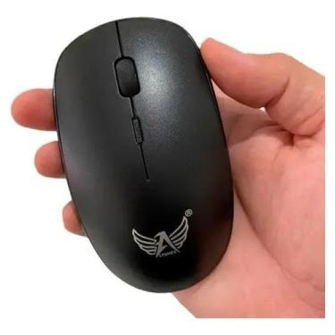 Imagem de Mouse sem Fio, 2.4GHz, 800-1200-1600dpi Óptico, Ergonômico, com Precisão e Conforto