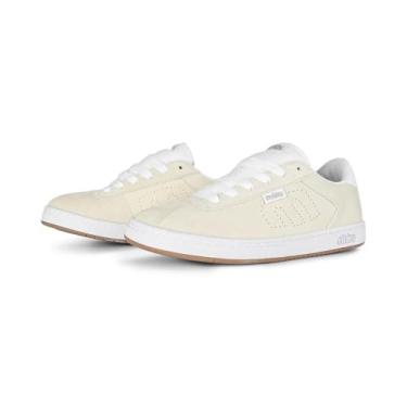 Imagem de Etnies Tênis de skate masculino Scam, Branco/Branco, 43