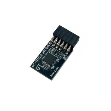 Imagem de Jintai Módulo TPM 2.0 LPC SPI 12 pinos cartão remoto criptografia placa de segurança acessório para placa mãe Gigabyte B760 DS3H GEN5/DS3H WIFI6E GEN5/GAMING X DDR4 GEN5, B760M AORUS Elite/Elite AX/AX