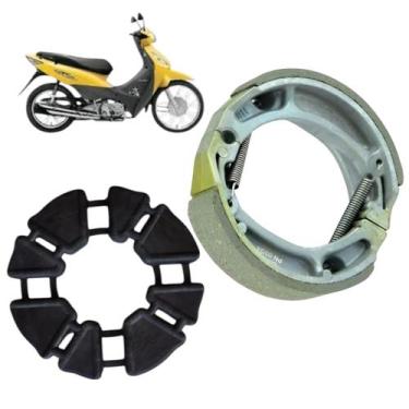 Imagem de Bucha coroa honda biz 100 biz 125 acoplada + lona freio tras - NAKATA