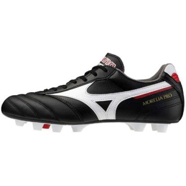 Imagem de Chuteira de Campo Mizuno Morelia II Pro Masculina, Preto, 38