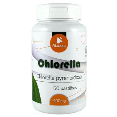 Imagem de Chlorella 500 mg 60 Comprimidos Suplemento Natural Clorela Algas Verde Comprimidos Vegano Fitonatus