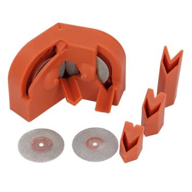 Imagem de ZAWELIYO Afiador de brocas portátil, afiador elétrico afiador multifuncional para afiar facas de cozinha, cortadores, etc.