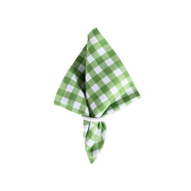 Imagem de Kit 2 Guardanapos De Tecido Estampado Allegra 2 Peças 35cm X 35cm 100% Poliéster - Xadrez