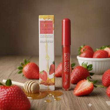 Imagem de   Max Love Gloss Mel Glow Love  Hidratação, Brilho e Sabor de Autocuid
