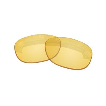 Imagem de OOWLIT Lentes de substituição compatíveis com óculos de sol Ray-Ban Meta Wayfarer RW4008 53 mm, Amarelo HD, One Size