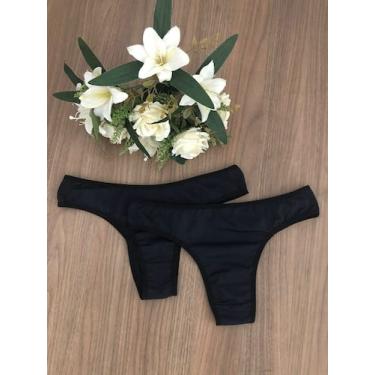 Imagem de Calcinha básica tradicional. - Nobreza Real Lingerie, Preto, 44