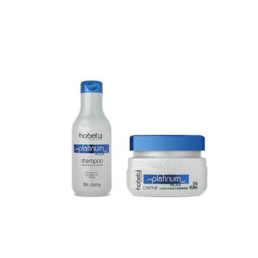 Imagem de Hobety Kit Platinum Plus - Shampoo 300ml E Máscara 300g