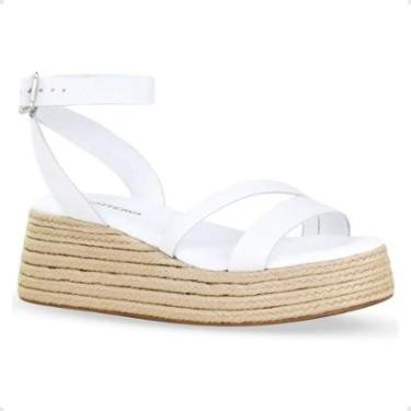 Imagem de Sandália Feminina Anabela Bottero Branca-Feminino