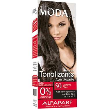Imagem de Tonalizante Alta Moda 50 Castanho Claro 120g (17879)