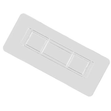 Imagem de HEEPDD Caddy de Chuveiro de Resina, Ganchos Adesivos, Forte Adesão para Organização de Banheiro, Caixa de Tecido, Suporte de Escova de Dentes, 6 Peças