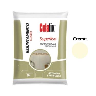 Imagem de Rejunte Colafix Flexível 1kg - Creme