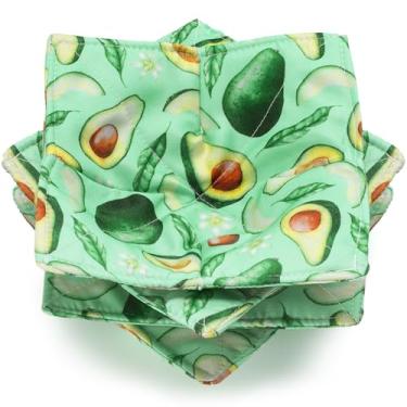 Imagem de Cunhill 4 peças de tigela de microondas de algodão, suportes aconchegantes para alimentos quentes, tigela de sopa, pegadores de panela, resistentes ao calor, multiuso, acolchoados, seguros para