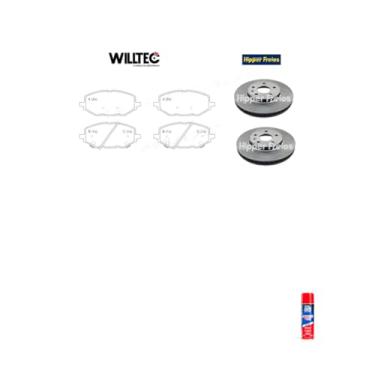Imagem de Kit Pastilha Freio Dianteira GM Tracker 1.2T 20> + CAR80 Anti Chio 300ml