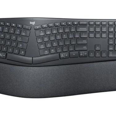 Imagem de Teclado Sem Fio Logitech Ergo K860 C/ Descanso De Pulso  Multi Device - Bluetooth - Usb
