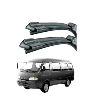 Imagem de Kit Par Palhetas Automotiva Limpadores Para-brisa Kia Besta 03/12 Linha Premium