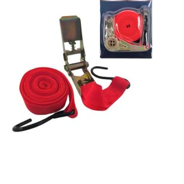 Imagem de Cinta com Catraca 4,5m Multiuso para Fixação Segura de Cargas