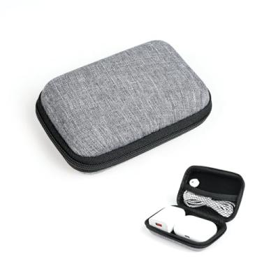 Imagem de MOLOVA Capa para AirPod, capa de fone de ouvido, capa de fone de ouvido com bolsa organizadora de cabos, suporte protetor para AirPods Pro/3/2/1, fones de ouvido, fios, cabos de carregador, 7,5 cm x