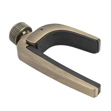 Imagem de Dpofirs Ferramenta de Ajuste de Tom de Capo de Mola de Metal para Peças de Instrumentos de Cordas de Guitarra Acústica de Ukulele, Excelente Resistência Ao Desgaste, Discagem de Som Nítido, Fácil