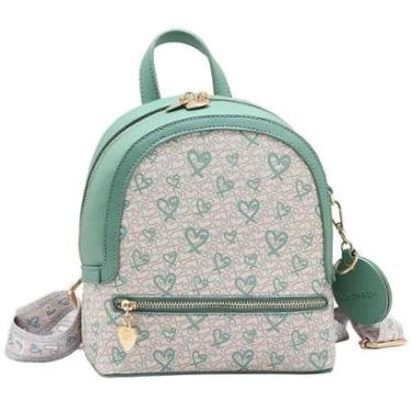Imagem de Mochila Feminina Chenson Cg84961 - Verde+Bege - U-Feminino