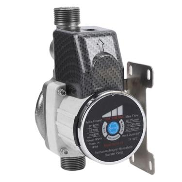 Imagem de Luocute Bomba de Reforço Inteligente, Bomba de Pressão de água Com Economia de Energia de 85 W, 555GPH 26,1 PSI, Desligamento Automático, Saída de Entrada NPT de 1 Polegada, Com (Plugue EUA 100‑240 V)