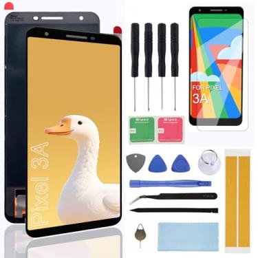 Imagem de Tela de substituição TFT para Google Pixel 3A G020A G020E G020B 5,6'' LCD Display Touch Digitalizador Montagem com ferramentas