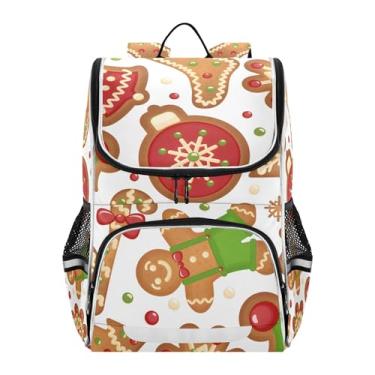 Imagem de Joisal Christmas Cookies Celebratory Backpack for Girls Kids Student Travel Back to School Bags Cute Book Bag Elementary Kids Boys Backpacks Cool, 18L