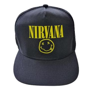 Imagem de Boné NIRVANA - KING OF GEEK, Preto, Único