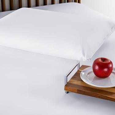 Imagem de Protetor de Colchão Block Sem Ruído 100% Impermeável Solteiro Macio - Branco