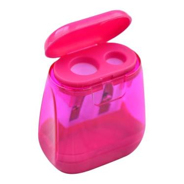 Imagem de Apontador de lápis para crianças | Apontador de lápis portátil para crianças com tampa, material escolar para estudante, estúdio de arte, viagem, sala de aula, mochila, mesa, professor