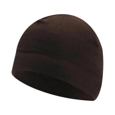 Imagem de Gorro Térmico Unissex De Inverno Em Fleece, Quente E À Prova De Vento 