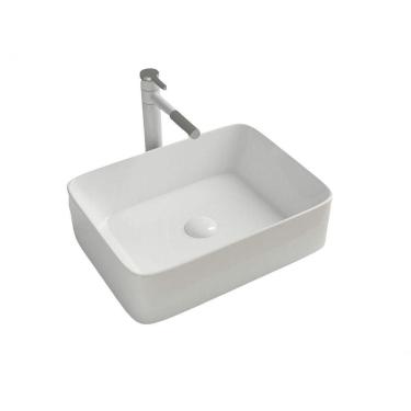 Imagem de Cuba De Cerâmica Para Banheiro/lavabo/pia 48x38x13 Cm