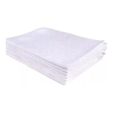 Imagem de Pano De Prato Branco Bainha O Legítimo Kit Com 20 Peças - Rubber Store
