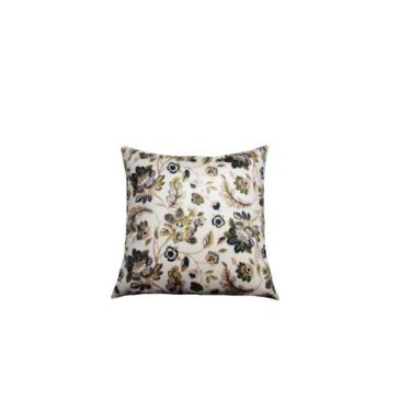 Imagem de Capa de Almofada 45 x 45 Tecido Veludo Estampa Floral - Nallu Decor