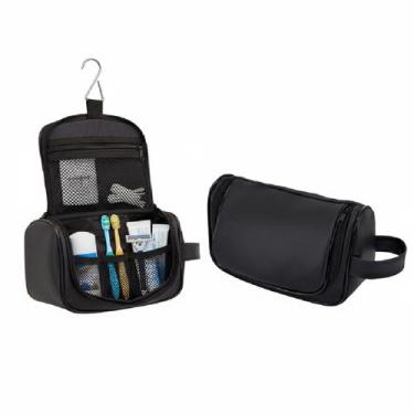 Imagem de Necessaire Viagem Organizador PU Unissex Reforçada Compacta Academia T