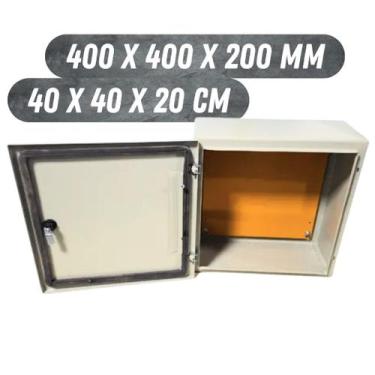 Imagem de Caixa de montagem painél elétrico quadro de comando 40x40x20 - cgr