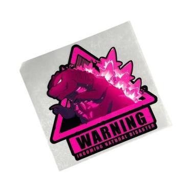 Imagem de Adesivos Refletivos De Dinossauro Monstro Para Carro, Moto, Scooter, C