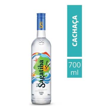 Imagem de Cachaça pura cristalina 700ml Sagatiba