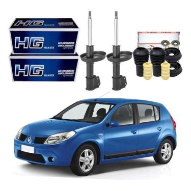 Imagem de Kit Amortecedor Dianteiro Sandero 1.0 1.6 2007 A 2013 - Nakata