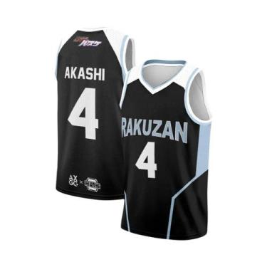 Imagem de Camisa De Basquete Bandai Rakuzan Para Adultos E Crianças Akashi No.4 