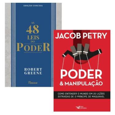Imagem de Kit Poder E Manipulação + As 48 Leis Do Poder - Kit de Livros