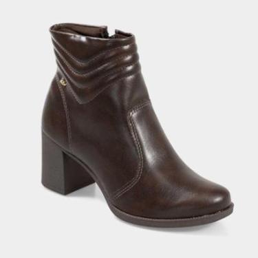 Imagem de Bota Dakota Cano Curto Salto Alto D2721-Feminino