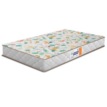 Imagem de Colchão Infantil de Espuma Gazin Colchões Supreme D18 Branco para Cama de Criança 60x130x12cm