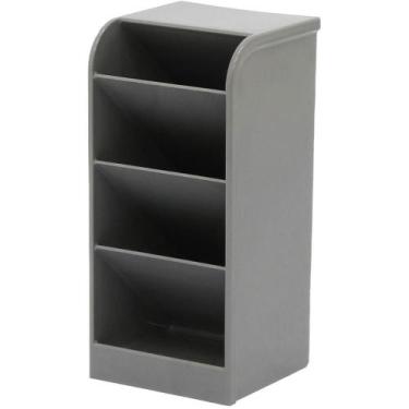 Imagem de Acessorio para Mesa Organizador Diagonal Cinza - Waleu