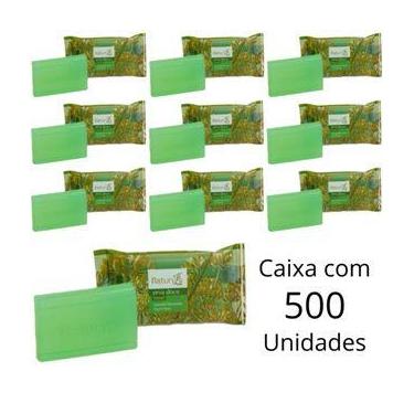 Imagem de Kit 500 Unidades Mini Sabonete Naturys De Erva Doce Glicerinado Em Bar