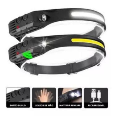 Imagem de Farol Lanterna De Cabeça Led Super Forte Resistente Água - Import